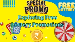 illustration text 'exploring lottery promotions'