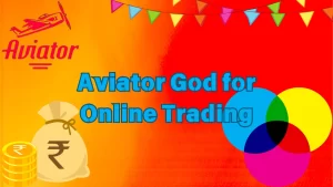 illustration text 'aviator god for aviator trading'