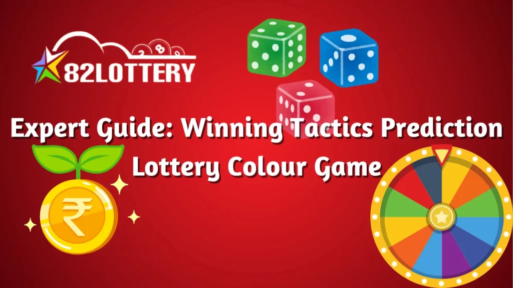 illustration text 'Expert Guide: Winning Tactics Prediction Lottery Colour Game'